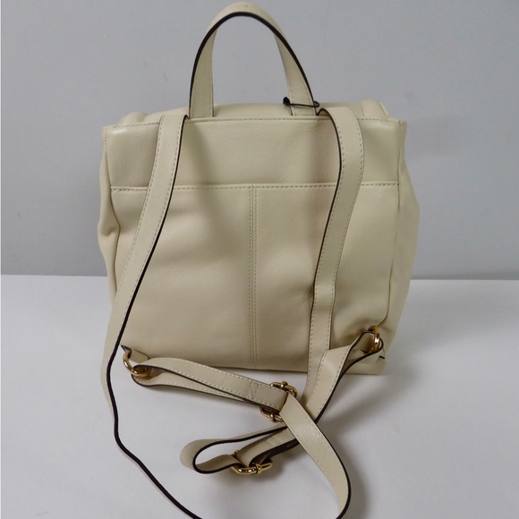 Aimee Kestenberg Lovers Lane Leather Expandable Backpack NWT Top Handle w Heart - Picture 3 of 15